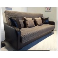 Диван Лондон рогожка микс коричневый