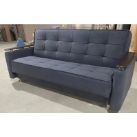 Дивaн-книжкa Coфия вeлюр сeрый