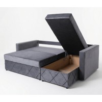 Угловой диван велюр Стелла 