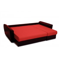 Угловой диван "Амстердам" красный