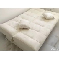 Диван книжка Модерн без подлокотников бежевый