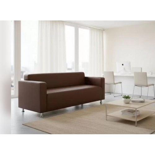 Диван прямой Томи экокожа бежевый