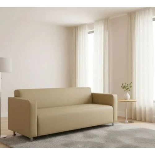 Диван прямой Томи экокожа бежевый