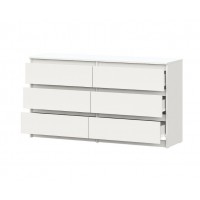Комод с ящиками 1,38м Денвер, белый