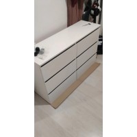 Комод с ящиками 1,38м Денвер, белый Комод с ящиками 1,38м Денвер, белый