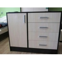 Комод Катрин 6 венге - дуб молочный