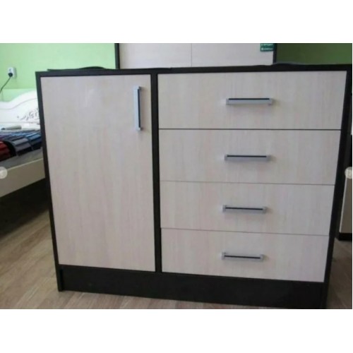 Комод Катрин 6 венге - дуб молочный