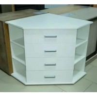 Комод Катрин 7 угловой белый Комод Катрин 7 угловой белый