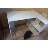 Стол компьютерный СТК 5 белый текстурный