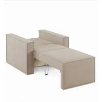 Кресло-кровать Лофт Люкс велюр бежевый Кресло-кровать Лофт Люкс велюр бежевый