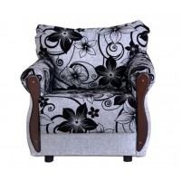 Кресло для отдыха "Клайд" (рогожка цветы)