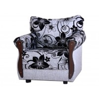 Кресло для отдыха "Клайд" (рогожка цветы)