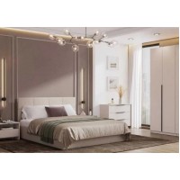 Кровать с мягким изголовьем 160*200 см.