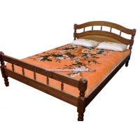 Кровать Хельга-1 из массива дерева