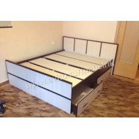 Кровать Сакура 1.6 м.венге-лоредо