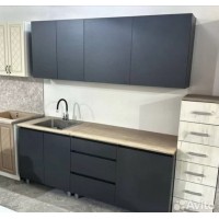 Кухня готовая Денвер 2.0 м, графит