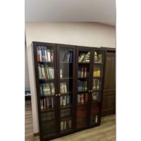 Шкаф книжный билли 20 орех IKEA style