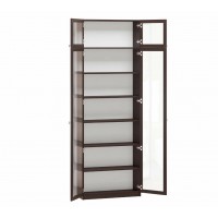 Шкаф книжный Билли 20 с антресолью Венге 