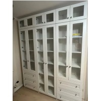 Шкаф - Библиотека Билли - 54 в стиле Икея Белый