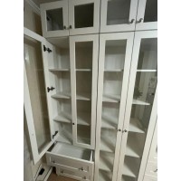 Шкаф - Библиотека Билли - 54 в стиле Икея Белый