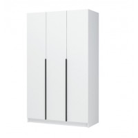  Шкаф 3-х створчатый Лион ШК-02 белый