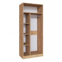 Шкаф универсальный Руэлла белый дуб крафт золотой