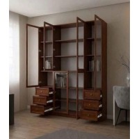  Шкаф книжный Билли-46 Орех итальянский
