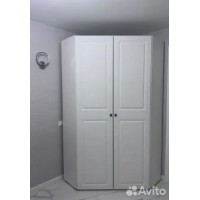 Шкаф угловой белый Софт ШКУ-01