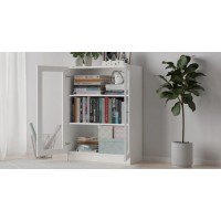 Стеллаж билли ikea низкий белый 80 см.