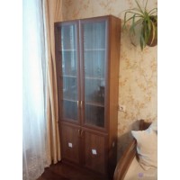  Книжный шкаф  Верона 2 А Орех