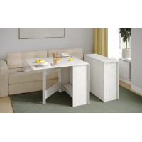 Стол книжка, Дуб крафт белый